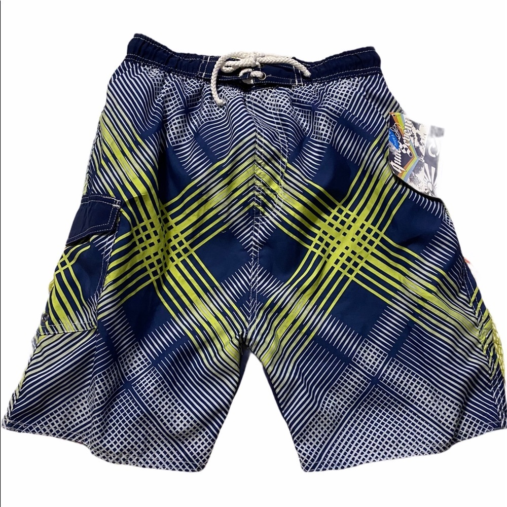 Quad seven boys size 12/14 swim trunks NWT